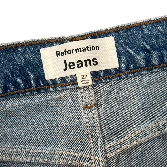 Reformation Cary Slouchy Wide Leg High Rise Jeans in Colorado Women’s 27 - Picture 6 of 8